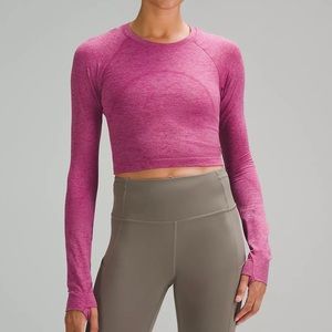 Lululemon swiftly tech crop